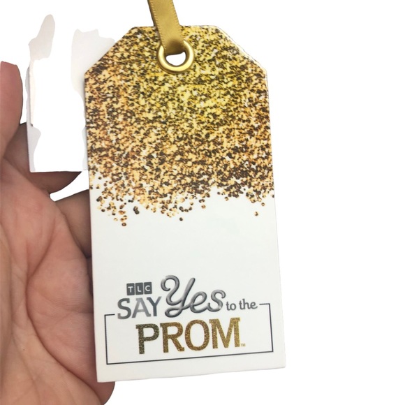 Gold Dark Burgundy TLC Say Yes To Prom Dress Ball Gown Size 13 NWT - Picture 8 of 16